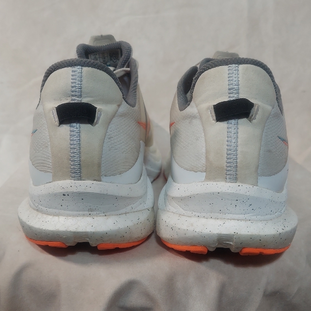 Saucony Tempus Men's Running Shoes Size 15 White ViZiOrange Stability Sneakers - Picture 4 of 14